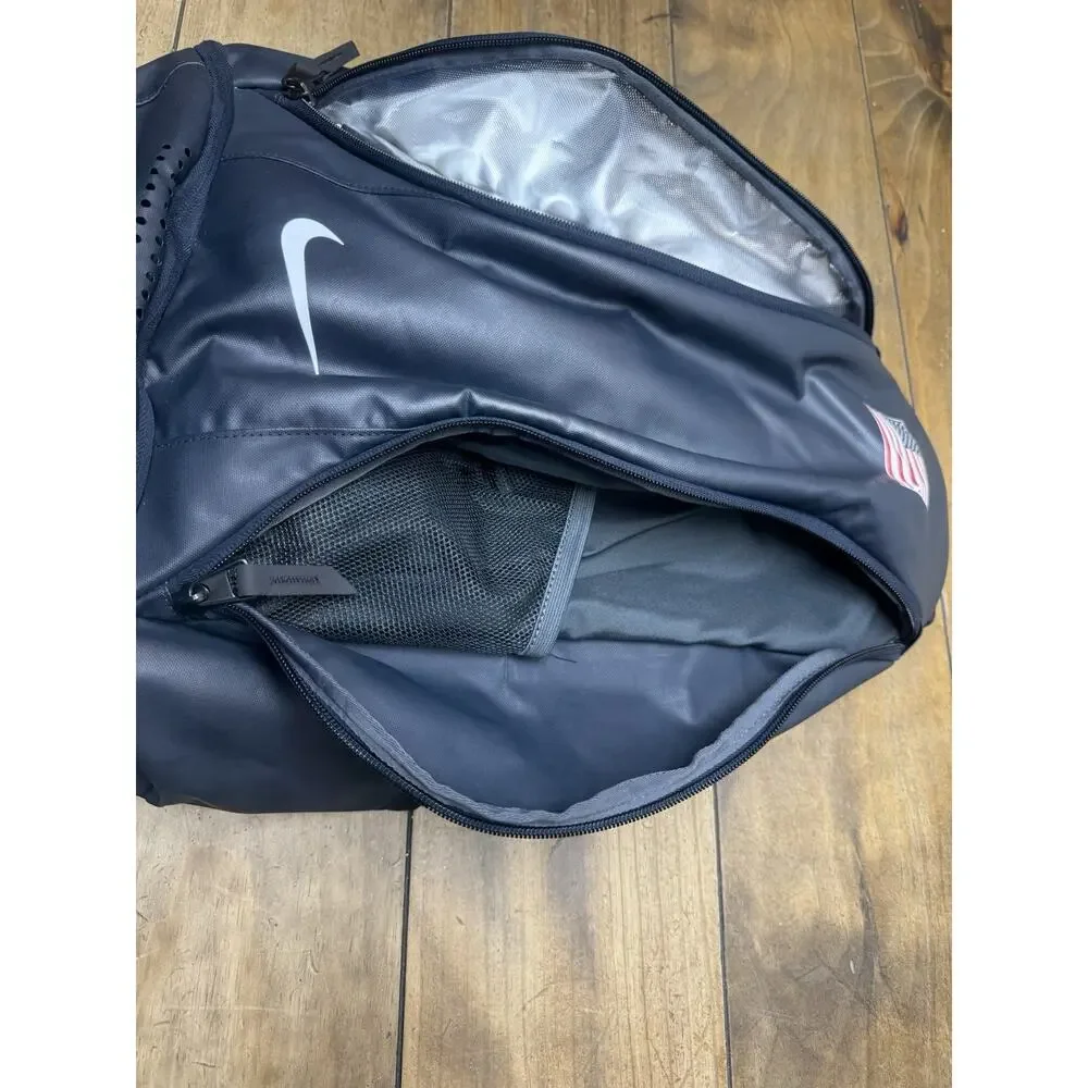 Nike Ultimatum Max Air Backpack Team USA/USATF Logo Dark Blue With American Flag